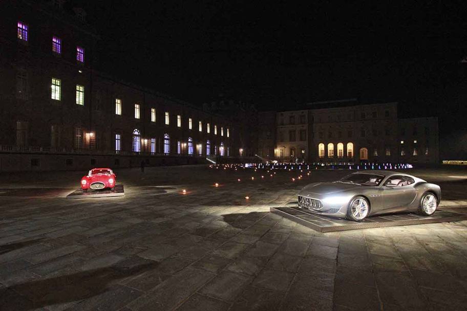 Le Maserati a Venaria Reale alle porte di Torino